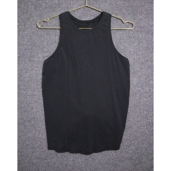 lululemon athletica Tops - Lululemon Shirt Women 6 Faded Black All Tied Up Knot Tie Tank Top Athleisure